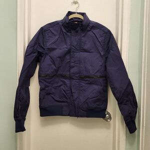 Armata Di Mare Size 50 / L Windbreaker Jacket Navy / Purple NWT